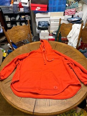 Savage X Fenty Bright Orange Oversized Hoodie